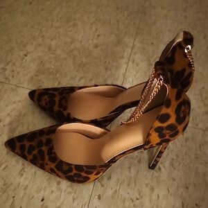 Leopard Print Women's Heels